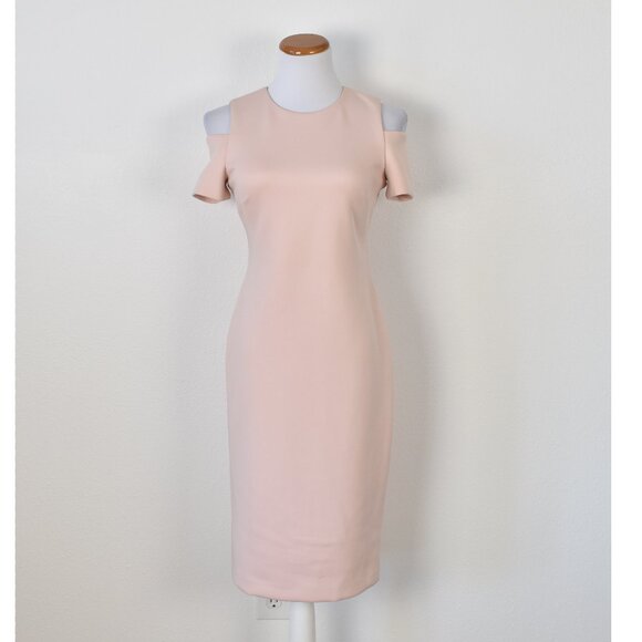Calvin Klein Dresses & Skirts - Calvin Klein Cold Shoulder Scuba Sheath Dress - 4